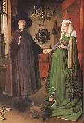 Jan Van Eyck Giovanni Arnolfini and his Bride USA oil painting artist